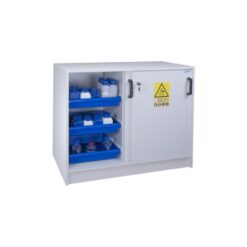 Tủ chống ăn mòn 2 cửa Ecosafe APC112+ 18 tu chong an mon 2 cua ecosafe apc112 corrosion resistant cabinet for acids and bases corrhizal doors 110 l ecosafe 17 ezjb