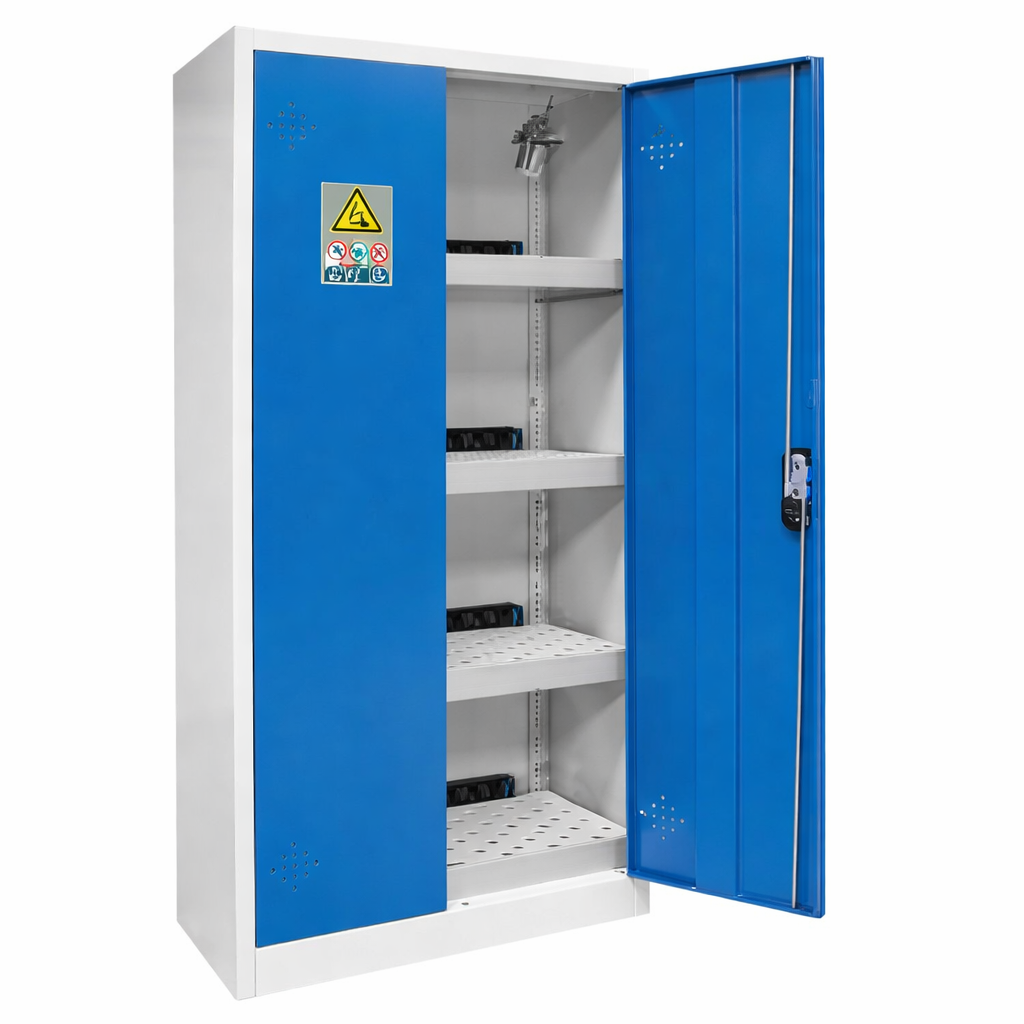 Tủ lưu trữ pin Lithium 2 cửa Ecosafe AZ301BLI 2 Tủ lưu trữ pin Lithium 2 cửa Ecosafe AZ301BLI