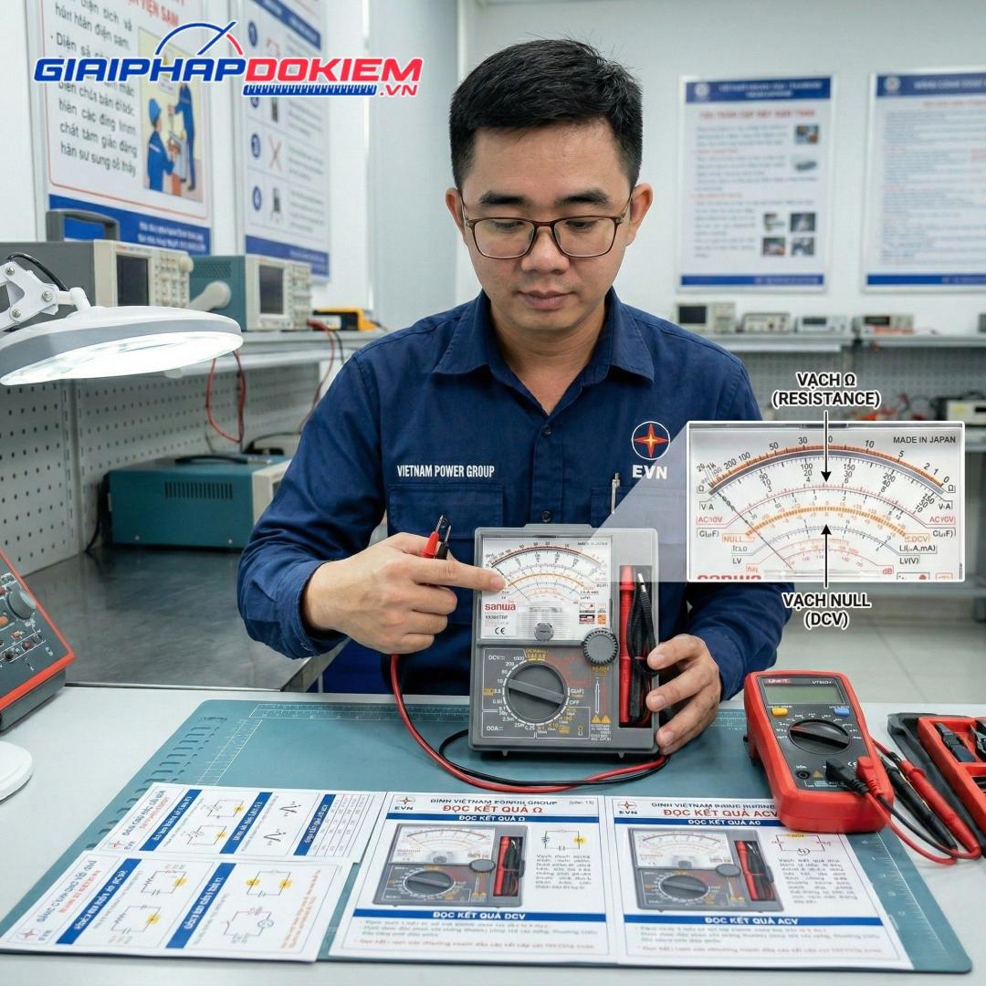 Hướng Dẫn Sử Dụng Đồng Hồ Vạn Năng Sanwa YX360TRF Chi Tiết 9 Hướng dẫn sử dụng đồng hồ vạn năng Sanwa YX360TRF