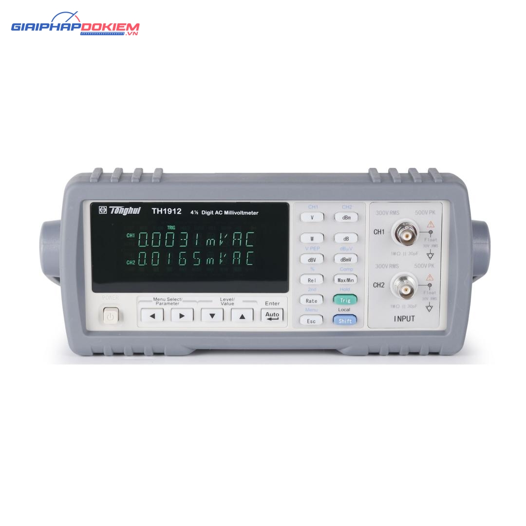 Máy đo điện áp thấp MiliVolt TongHui TH1912 5µV-300V 4 Máy đo điện áp thấp MiliVolt TongHui TH1912 5µV-300V