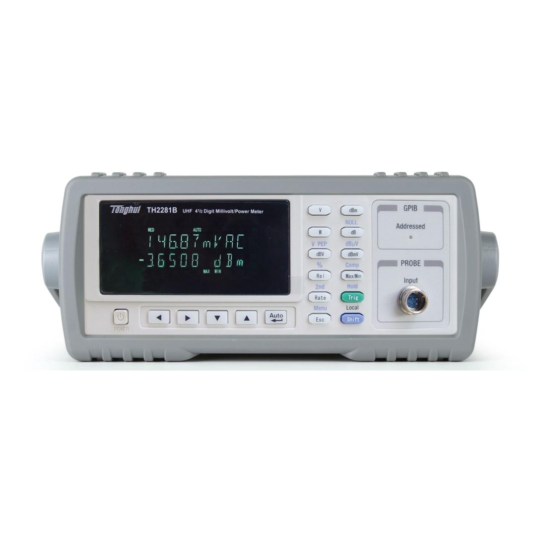 Máy đo điện áp thấp MiliVolt TongHui TH2281B 1mV-10V 3 Máy đo điện áp thấp MiliVolt TongHui TH2281B 1mV-10V