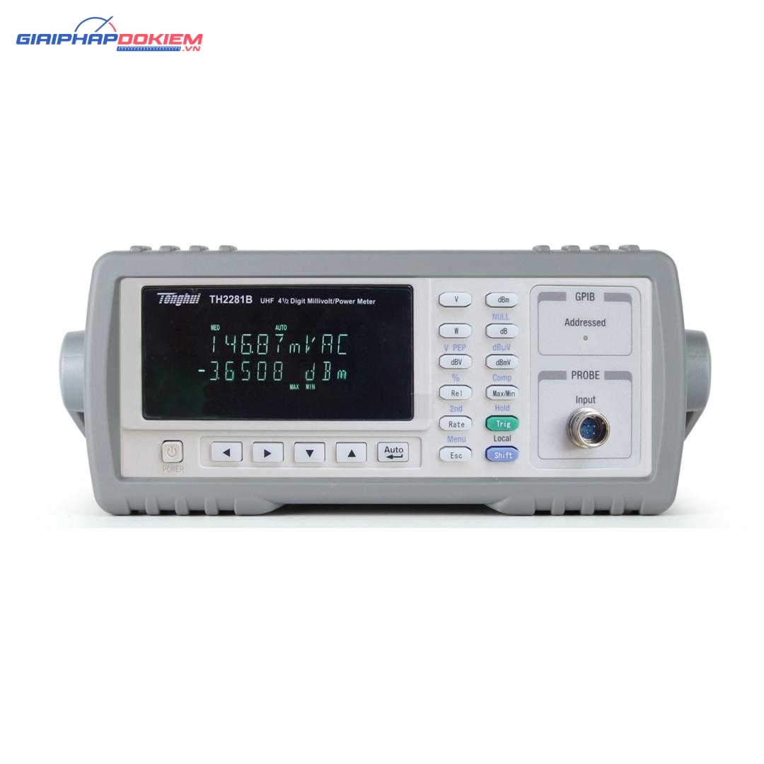 Máy đo điện áp thấp MiliVolt TongHui TH2281B 1mV-10V 3 Máy đo điện áp thấp MiliVolt TongHui TH2281B 1mV-10V