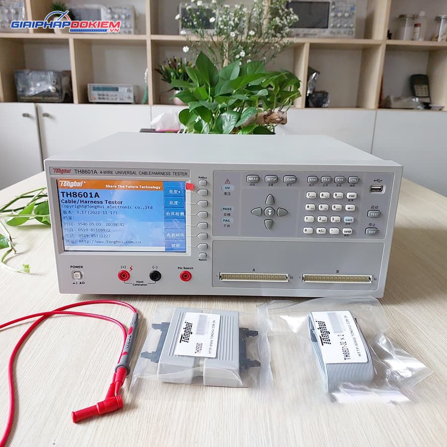 Máy kiểm tra cáp truyền dữ liệu TongHui TH8601A 5 Máy kiểm tra cáp truyền dữ liệu TongHui TH8601A - Ảnh 3