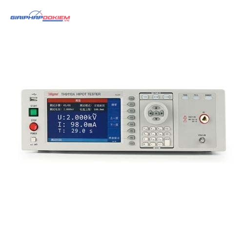 Máy kiểm tra Hipot Tonghui TH9110A 6kV 3 Máy kiểm tra Hipot Tonghui TH9110A 6kV