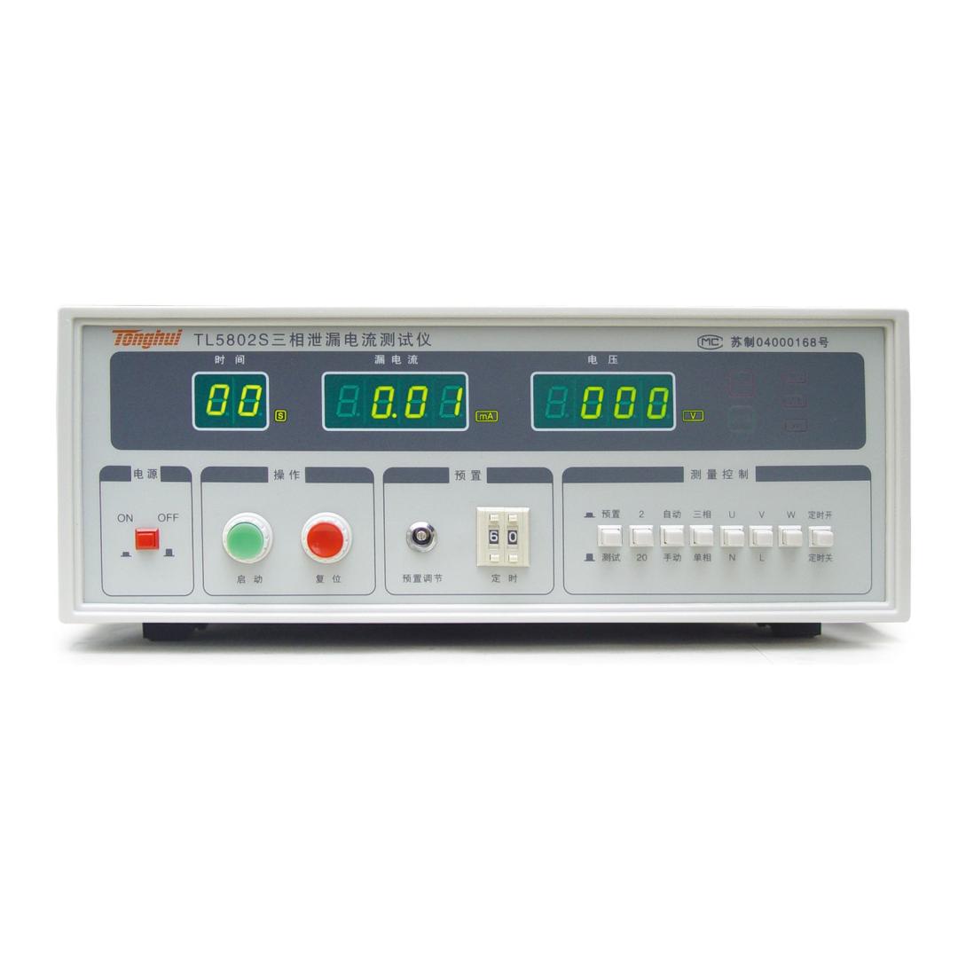 Máy kiểm tra rò rỉ dòng điện TongHui TL5802S (3 pha) 4 Máy kiểm tra rò rỉ dòng điện TongHui TL5802S (3 pha)