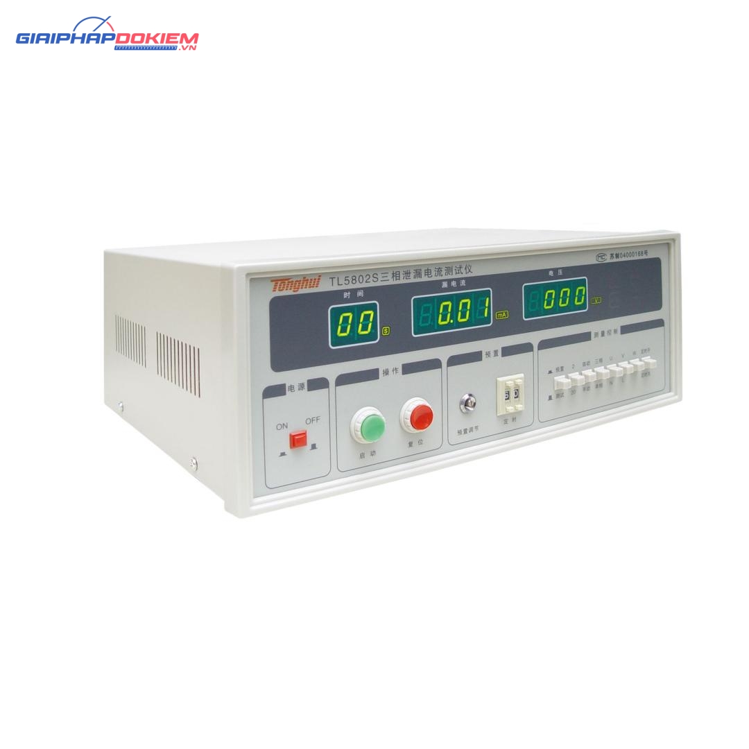 Máy kiểm tra rò rỉ dòng điện TongHui TL5802S (3 pha) 5 Máy kiểm tra rò rỉ dòng điện TongHui TL5802S (3 pha) - Ảnh 2
