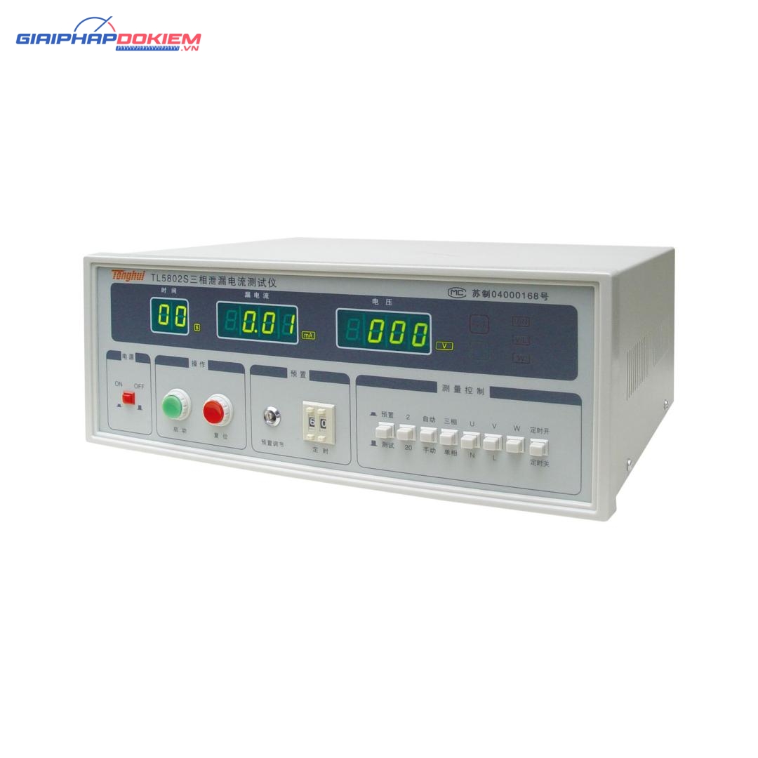 Máy kiểm tra rò rỉ dòng điện TongHui TL5802S (3 pha) 6 Máy kiểm tra rò rỉ dòng điện TongHui TL5802S (3 pha) - Ảnh 3