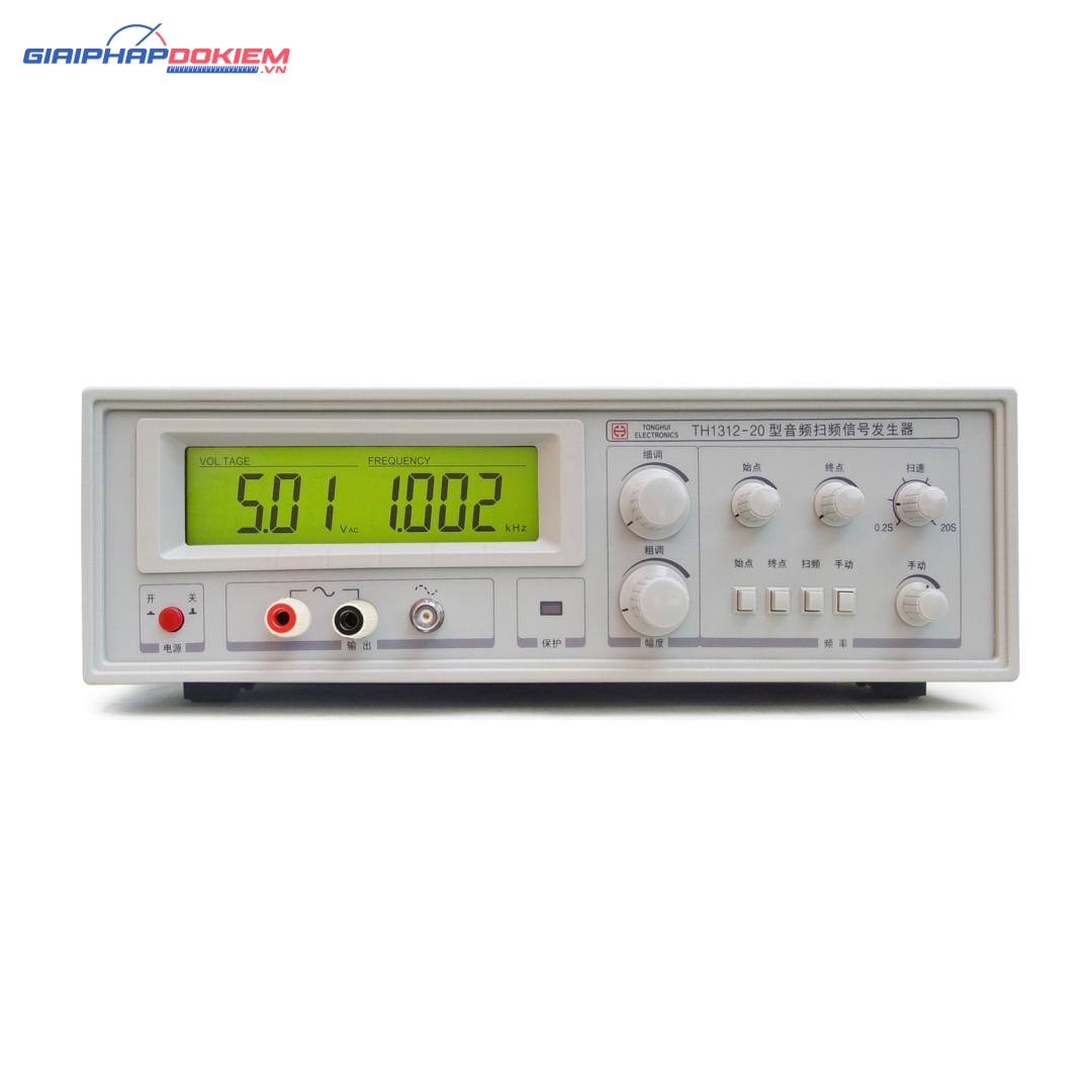 Máy phát tín hiệu Audio Tonghui TH1312-20 3 Máy phát tín hiệu Audio Tonghui TH1312-20