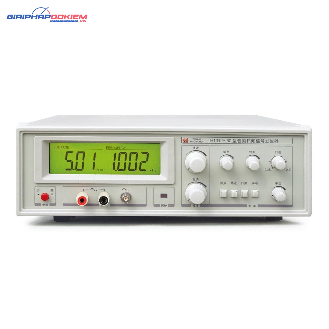 Máy phát tín hiệu Audio Tonghui TH1312-60 4 Máy phát tín hiệu Audio Tonghui TH1312-60 - Ảnh 2