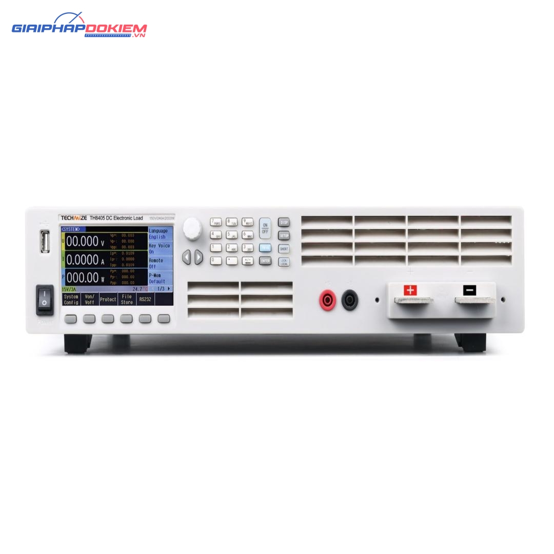 Tải điện tử lập trình DC Tonghui TH8405 2000W 3 Tải điện tử lập trình DC Tonghui TH8405 2000W