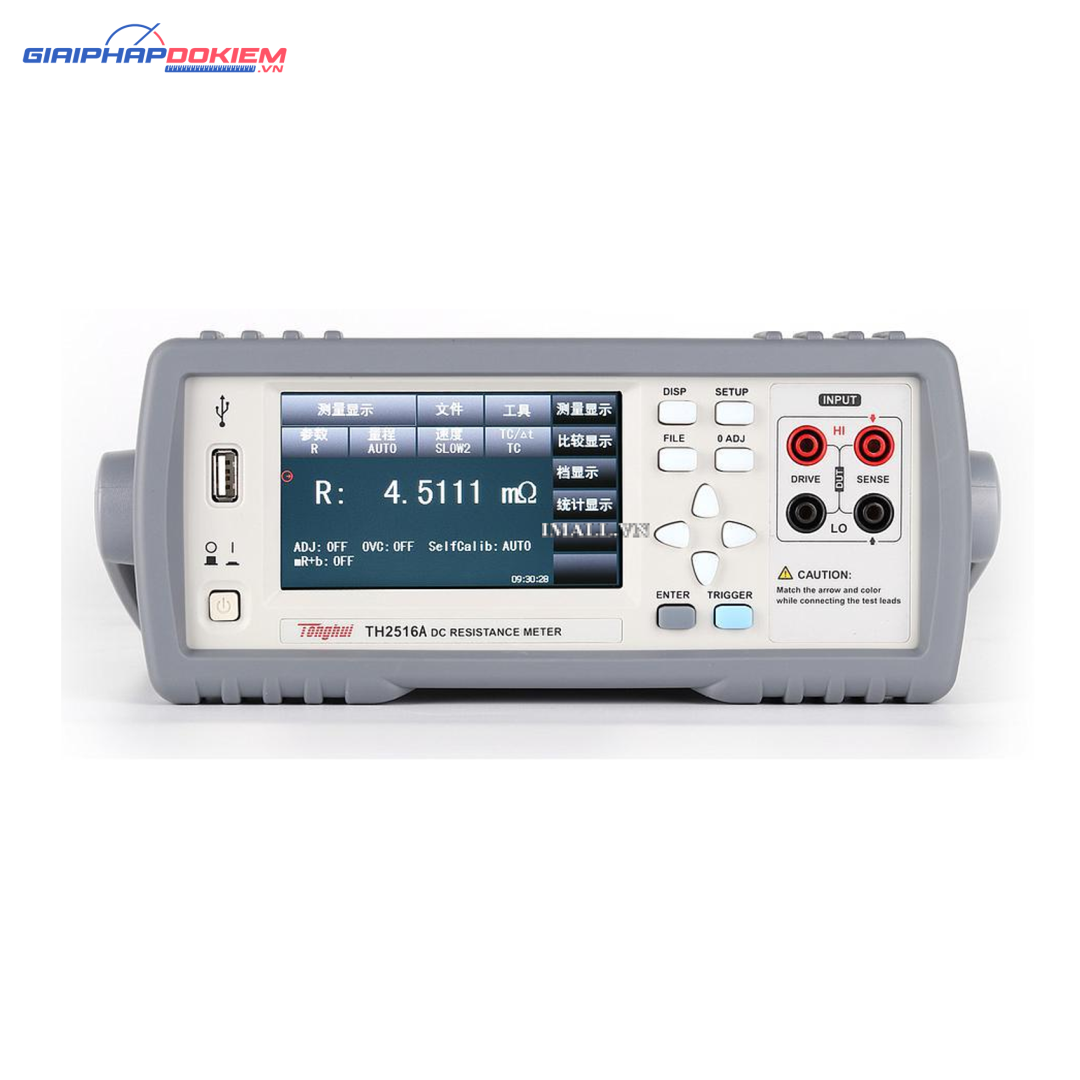 Thiết bị đo điện trở DC TongHui TH2516A 3 Thiết bị đo điện trở DC TongHui TH2516A