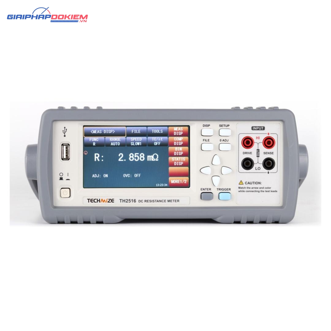Thiết bị đo điện trở một chiều TongHui TH2516 4 Thiết bị đo điện trở một chiều TongHui TH2516