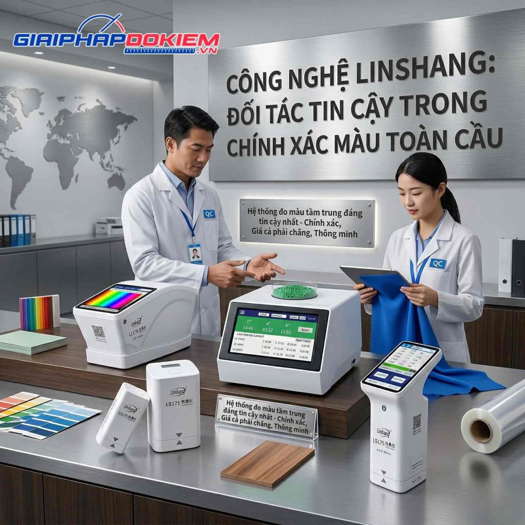 Độ chính xác và khả năng lặp lại của máy đo màu Linshang