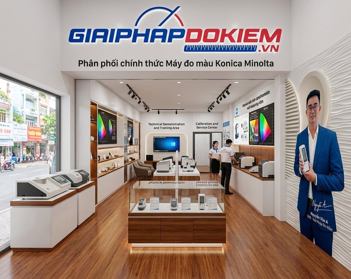Giải Pháp Đo Kiểm - Địa chỉ chuyên bán máy đo màu Konica Minolta chính hãng, uy tín