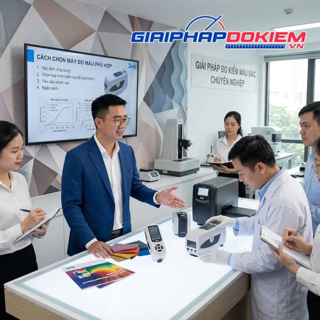 Hướng dẫn cách lựa chọn máy đo màu phù hợp
