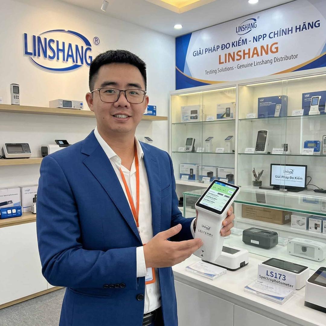 Máy đo màu Linshang LS173