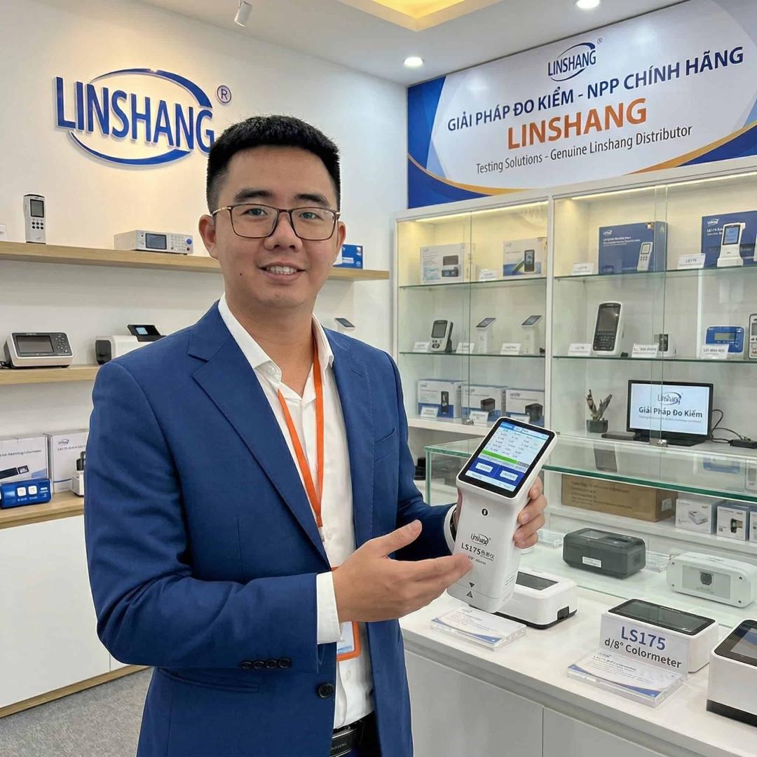 Máy đo màu Linshang LS175