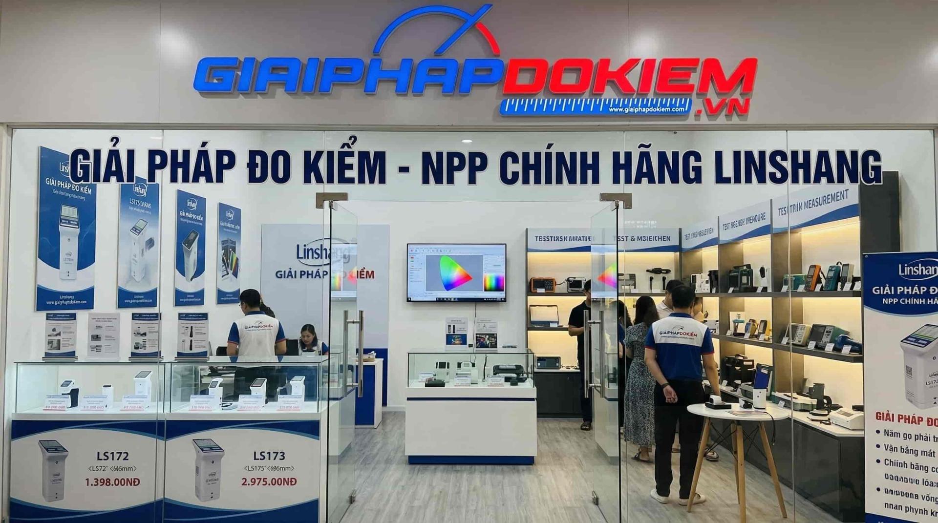 Nhà phân phối máy đo màu Linshang chính hãng, uy tín