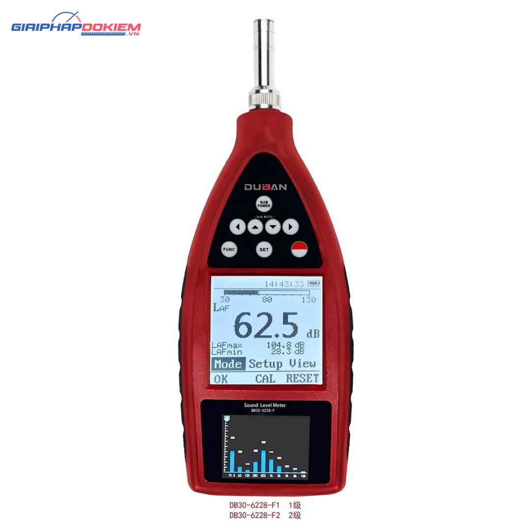 Máy đo mức âm thanh DUBAN DB30-6228-B1/C1/D1/E1/F1/B2/C2/D2/E2/F2 5 Máy đo mức âm thanh DUBAN DB30-6228-B1/C1/D1/E1/F1/B2/C2/D2/E2/F2 - Ảnh 2