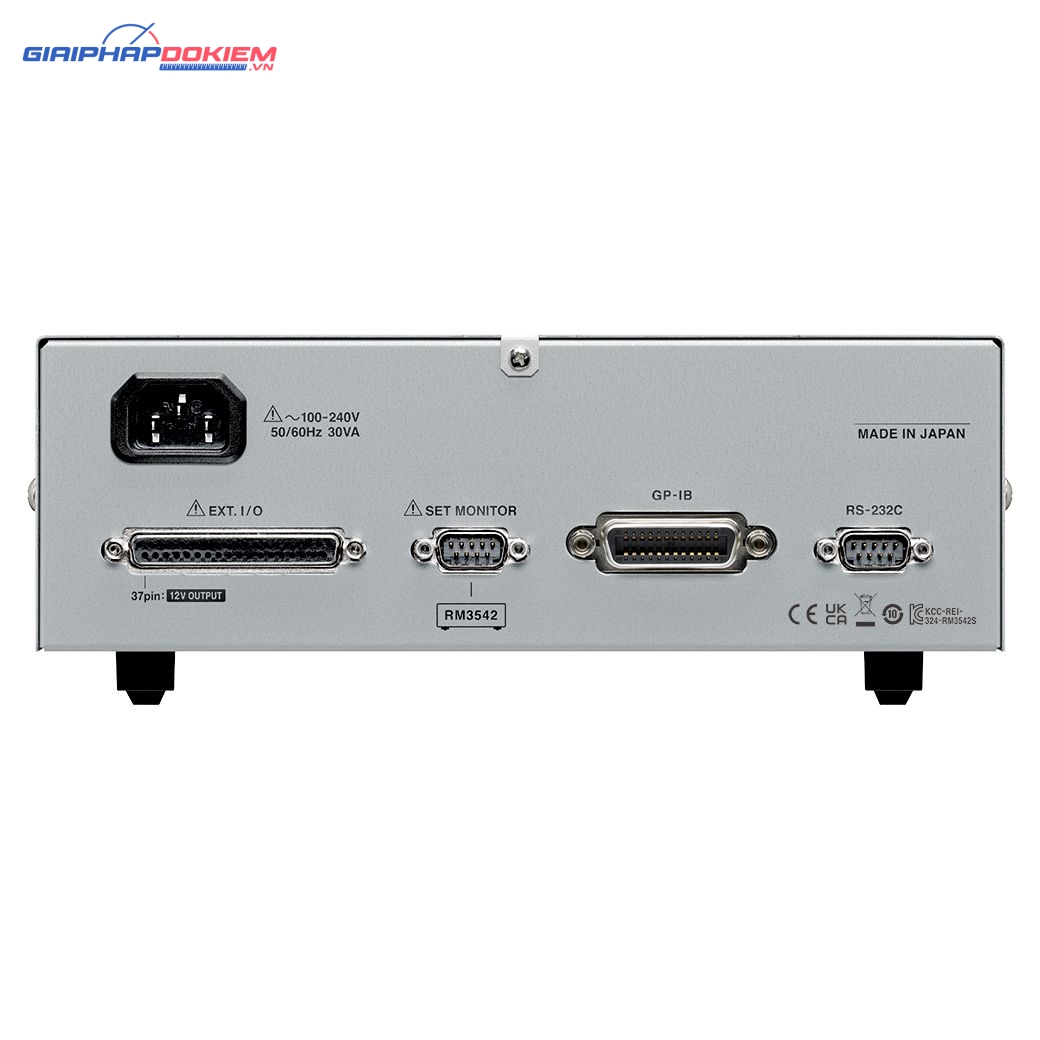 Thiết bị đo điện trở Hioki RM3542C-3 6 Thiết bị đo điện trở Hioki RM3542C-3 - Ảnh 3