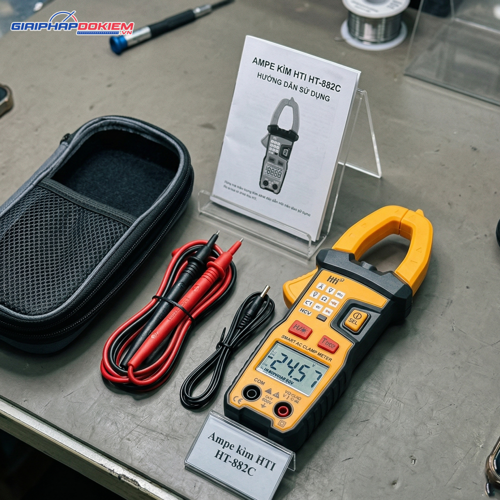 Ampe Kìm HTI HT-882C 5 Ampe Kìm HTI HT-882C - Ảnh 2