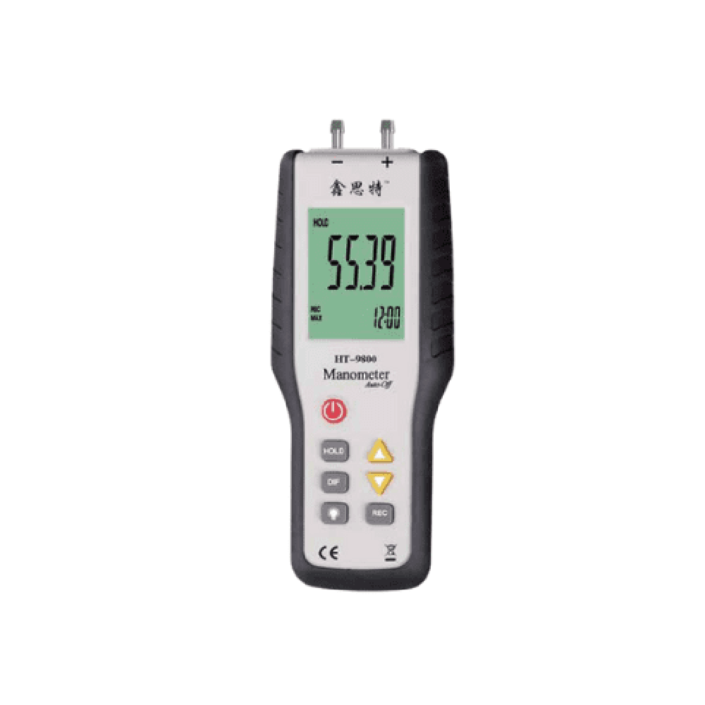 Áp Kế Kỹ Thuật Số HTI HT-9800 4 Áp Kế Kỹ Thuật Số HTI HT-9800
