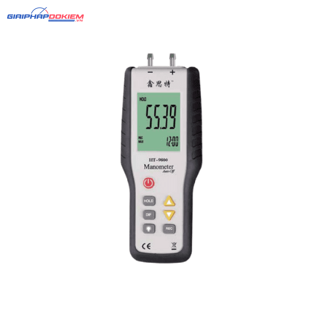 Áp Kế Kỹ Thuật Số HTI HT-9800 4 Áp Kế Kỹ Thuật Số HTI HT-9800