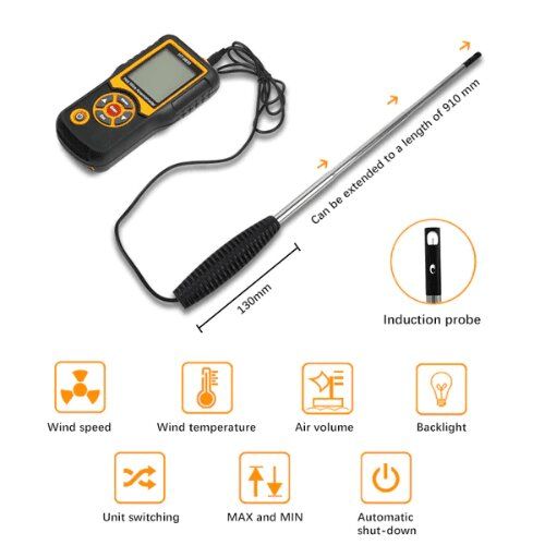 Máy đo tốc độ gió HTI HT-9830 11 Máy đo tốc độ gió HTI HT-9830 - Ảnh 8