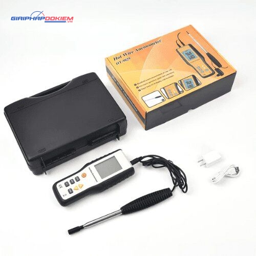 Máy đo tốc độ gió – nhiệt độ Hti HT-9829 (Anemometer, 4 chế độ đo, LCD lớn) 9 Máy đo tốc độ gió – nhiệt độ Hti HT-9829 (Anemometer, 4 chế độ đo, LCD lớn) - Ảnh 7