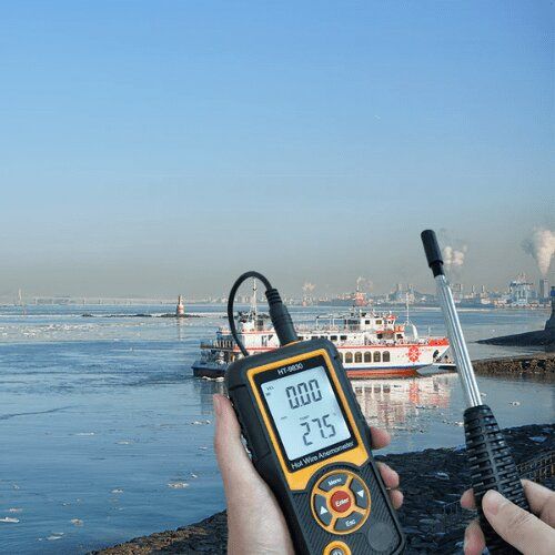 Máy đo tốc độ gió HTI HT-9830 5 Máy đo tốc độ gió HTI HT-9830 - Ảnh 2