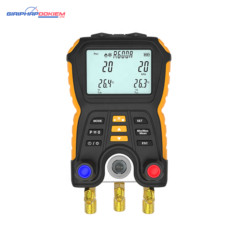 Máy Đo Áp Suất Chất Môi Lạnh HTI HT-750 5 Máy Đo Áp Suất Chất Môi Lạnh HTI HT-750