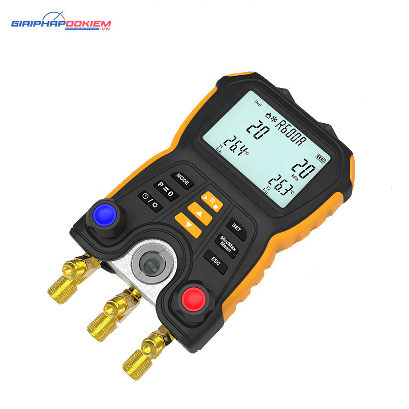 Máy Đo Áp Suất Chất Môi Lạnh HTI HT-750 6 Máy Đo Áp Suất Chất Môi Lạnh HTI HT-750 - Ảnh 2