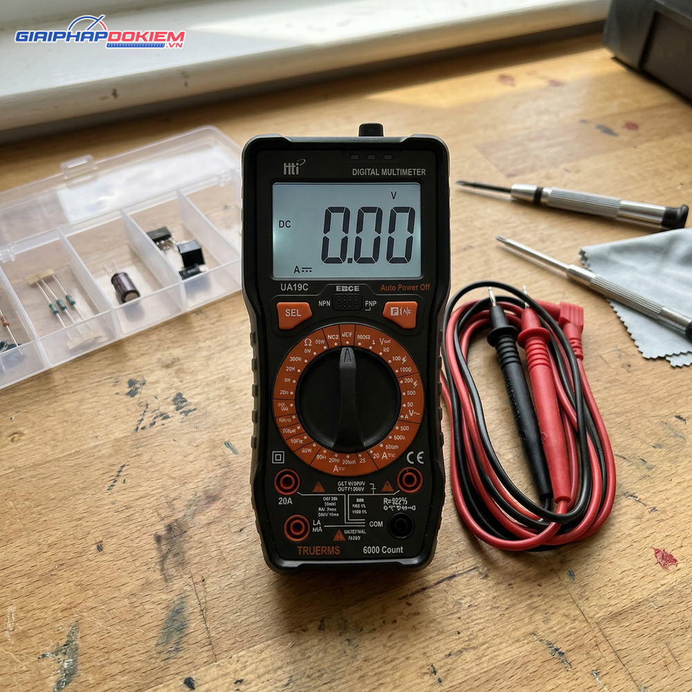 Đồng Hồ Vạn Năng HTI HT-891C 6 Đồng Hồ Vạn Năng HTI HT-891C - Ảnh 3