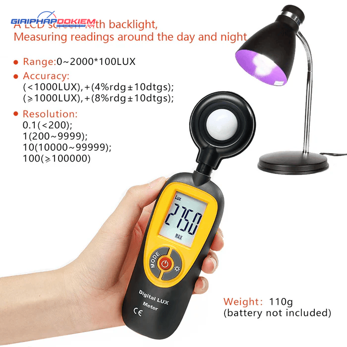Máy Đo Ánh Sáng HT HT-92 13 Máy Đo Ánh Sáng HT HT-92 - Ảnh 9