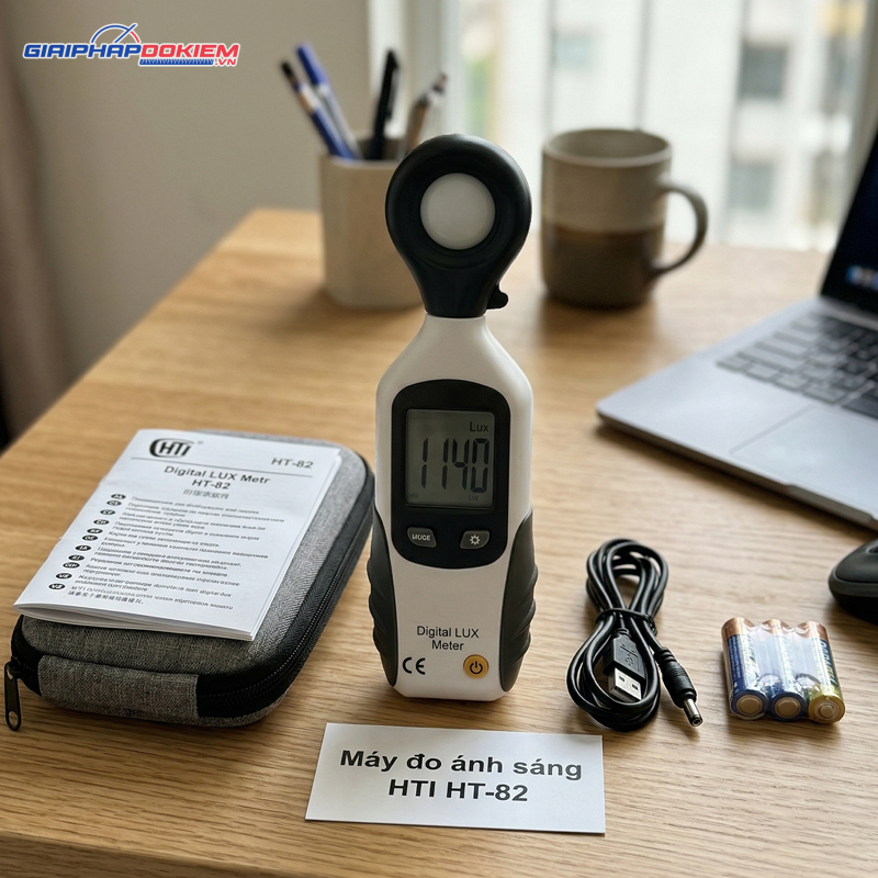 Máy Đo Ánh Sáng HTI HT-82 7 Máy Đo Ánh Sáng HTI HT-82 - Ảnh 4