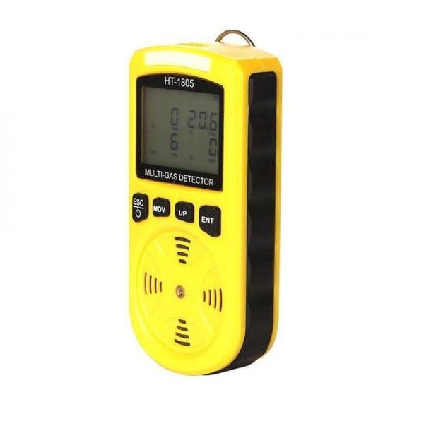 Máy Đo Đa Khí Cầm Tay HTI HT-1805 (O₂, CO, H₂S, LEL) 6 Máy Đo Đa Khí Cầm Tay HTI HT-1805 (O₂, CO, H₂S, LEL) - Ảnh 2