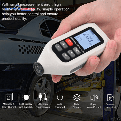Máy Đo Độ Dày Lớp Phủ HTI HT-128 7 Máy Đo Độ Dày Lớp Phủ HTI HT-128 - Ảnh 3