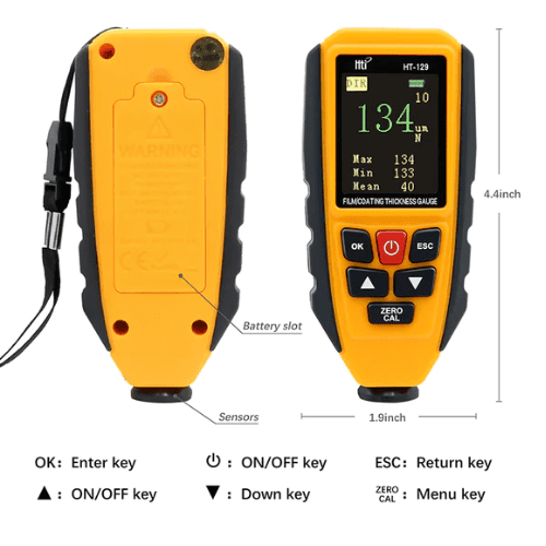 Máy Đo Độ Dày Lớp Phủ HTI HT-129 10 Máy Đo Độ Dày Lớp Phủ HTI HT-129 - Ảnh 6