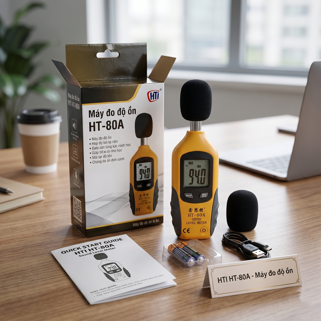 Máy Đo Độ Ồn HTI HT-80A 17 may do do on hti ht 80a gemini generated image dxjv68dxjv68dxjv