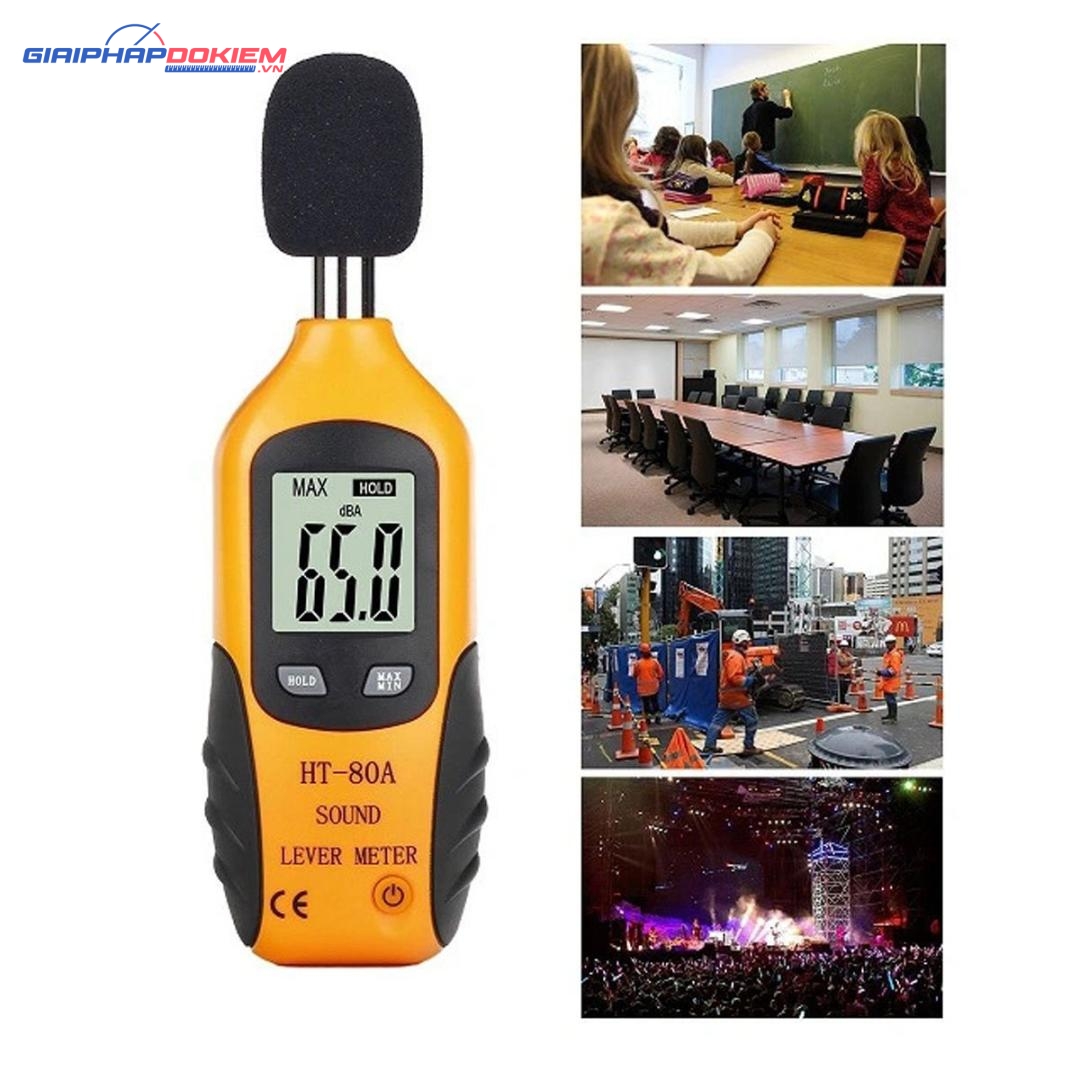 Máy Đo Độ Ồn HTI HT-80A 9 Máy Đo Độ Ồn HTI HT-80A - Ảnh 6