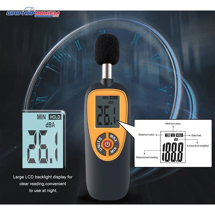 Máy Đo Độ Ồn HTI HT-90A 10 Máy Đo Độ Ồn HTI HT-90A - Ảnh 6