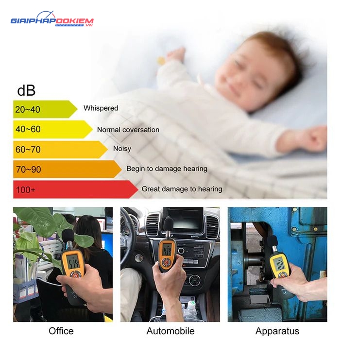 Máy Đo Độ Ồn HTI HT-90A 12 Máy Đo Độ Ồn HTI HT-90A - Ảnh 8