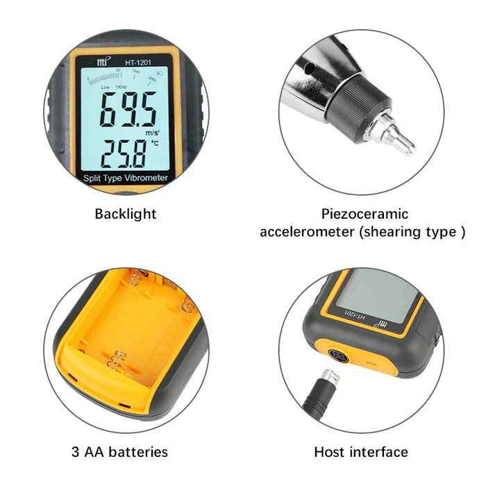 Máy Đo Độ Rung HTI HT-1201 9 Máy Đo Độ Rung HTI HT-1201 - Ảnh 6
