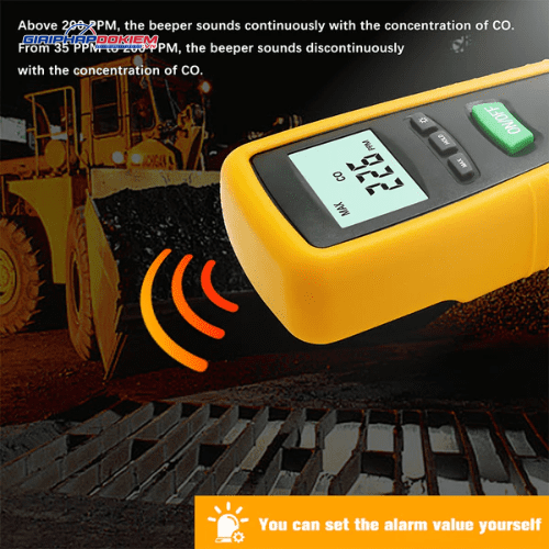 Máy đo khí CO HTI HT-1000/1000H 9 Máy đo khí CO HTI HT-1000/1000H - Ảnh 5