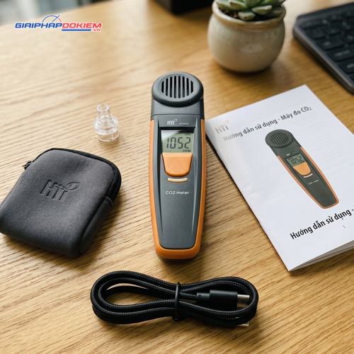 Máy Đo Khí CO2 BLuetooth HTI HT-810 5 Máy Đo Khí CO2 BLuetooth HTI HT-810 - Ảnh 2