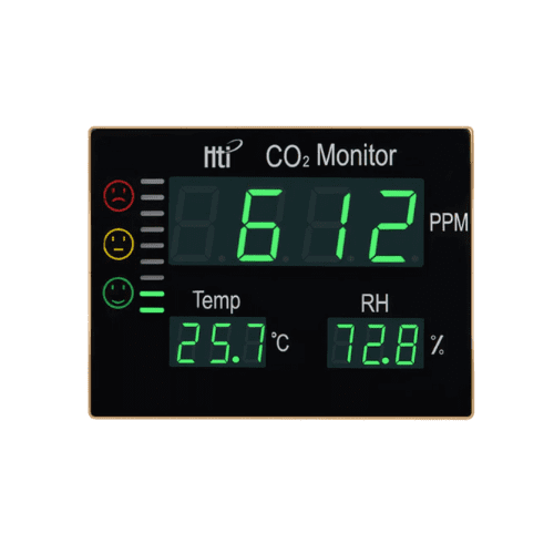 Máy Đo Khí Co2 Treo Tường HTI HT-2008 5 Máy Đo Khí Co2 Treo Tường HTI HT-2008