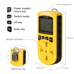 Máy Dò Khí Gas HTI HT-1805 11 may do khi gas hti ht 1805 175 gpea