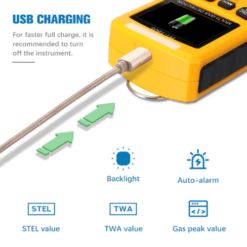 Máy Dò Khí Gas HTI HT-1805 13 may do khi gas hti ht 1805 176 pfnn
