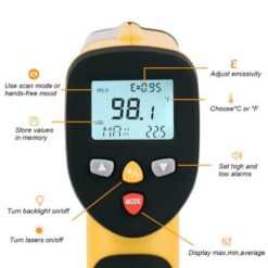 Máy đo nhiệt độ hồng ngoại bằng tia laser kép HTI HT-817/818/819 15 may do nhiet do hong ngoai bang tia laser kep hti ht 817818819 29 1 edtd