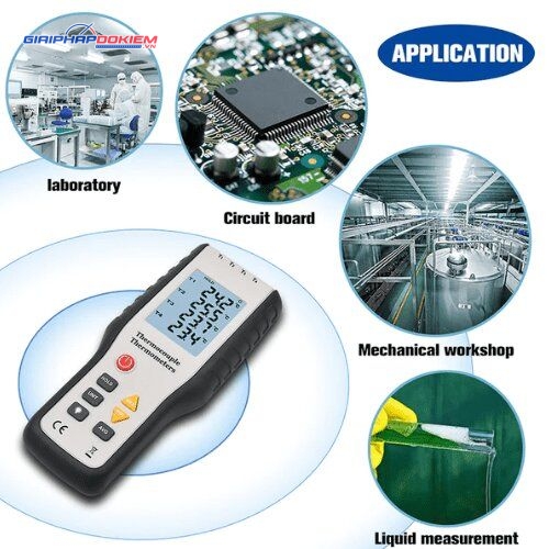 Máy đo nhiệt độ tiếp xúc HTI HT-9815 6 Máy đo nhiệt độ tiếp xúc HTI HT-9815 - Ảnh 3
